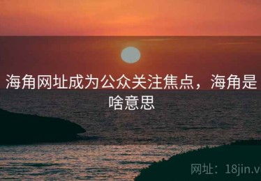 海角网址成为公众关注焦点，海角是啥意思