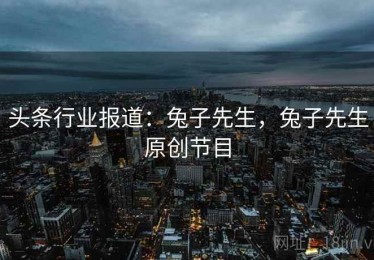 头条行业报道:兔子先生,兔子先生原创节目 头条行业报道:兔子先生,兔子先生原创节目