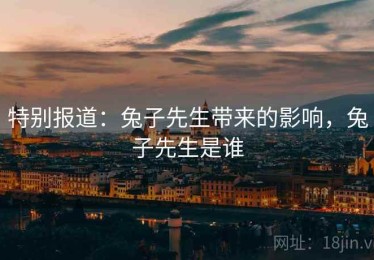 特别报道:兔子先生带来的影响,兔子先生是谁 特别报道:兔子先生带来的影响,兔子先生是谁