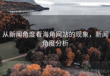 从新闻角度看海角网站的现象,新闻角度分析 从新闻角度看海角网站的现象,新闻角度分析