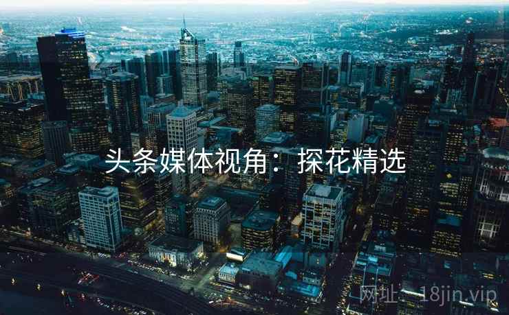 头条媒体视角:探花精选 头条媒体视角:探花精选